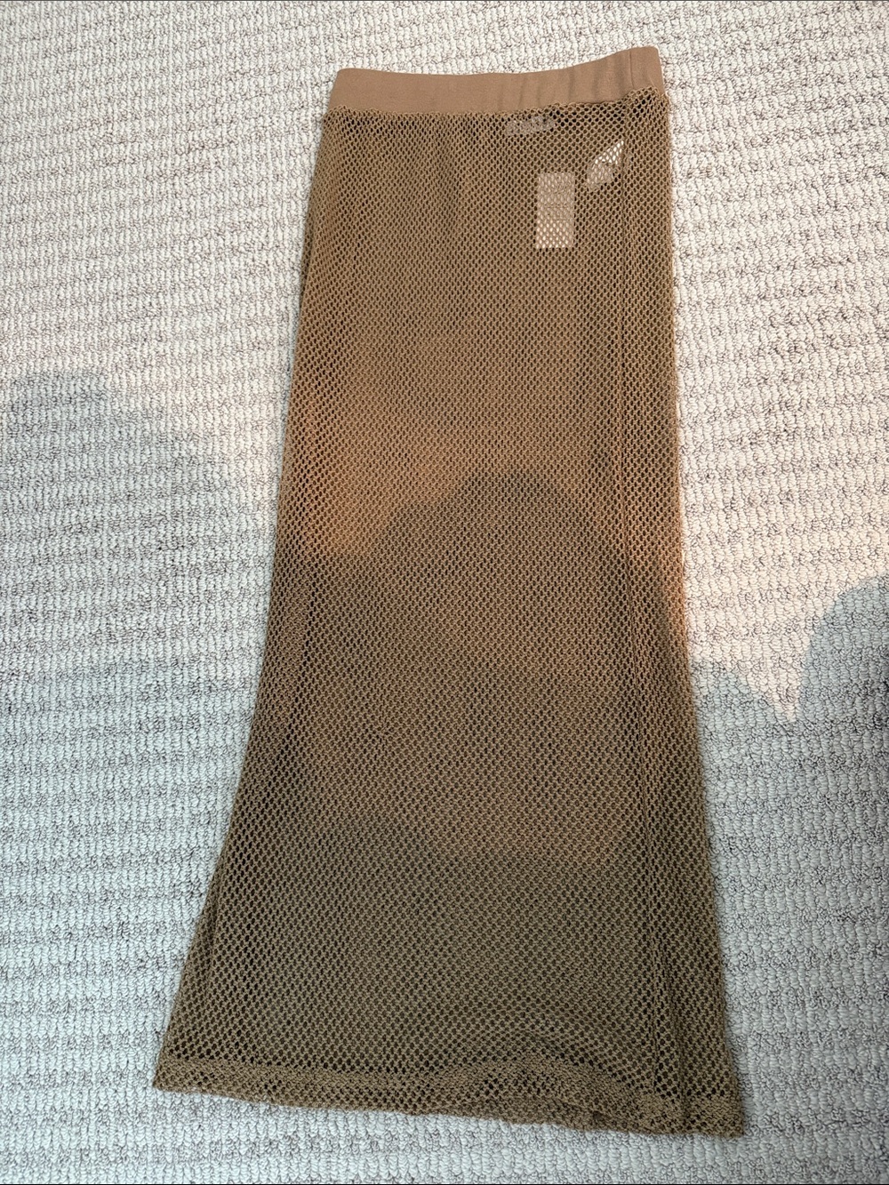 Mesh Maxi Skirt (cover up)
